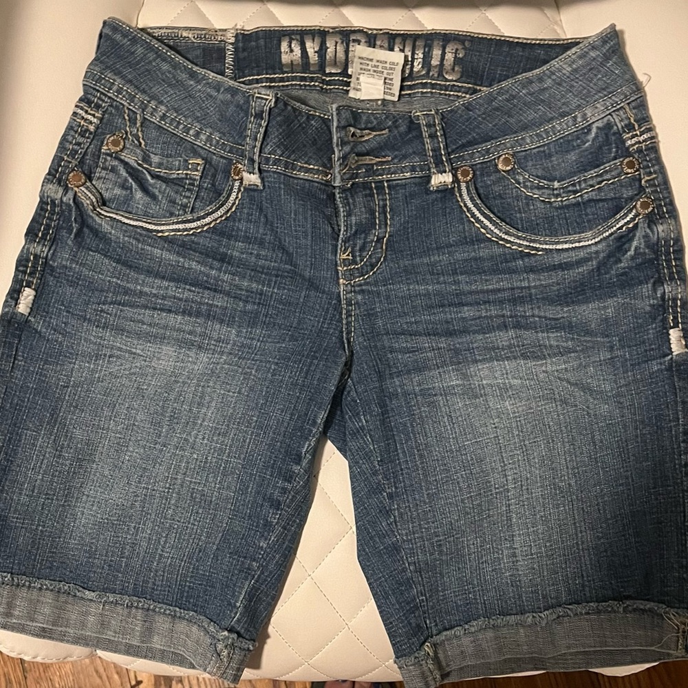 Hydraulic Blue Denim Shorts